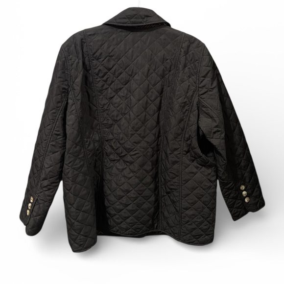 Chico's Black Quilted Puffer Jacket - Picture 2 of 4